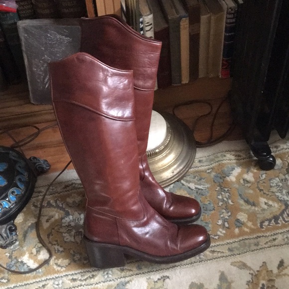 A. F. Vandervorst Shoes - SOLD.  Vintage leather boots